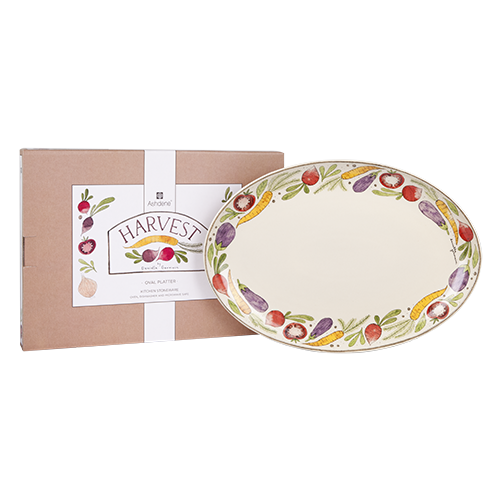 ASHDENE Oval Platter   Harvest