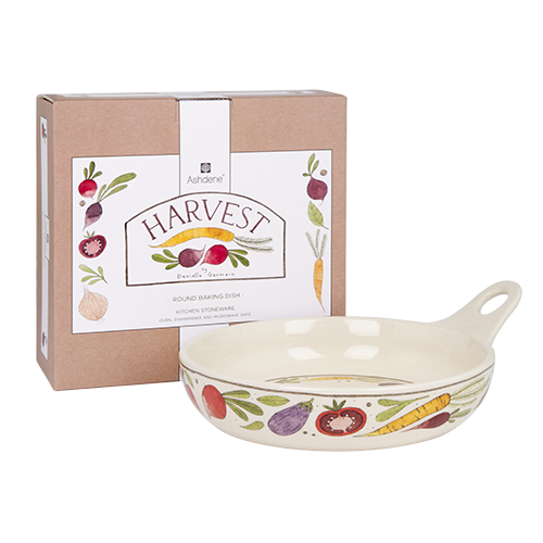 ASHDENE Round Baking Dish  Harvest