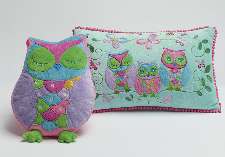 OWL SONG Oblong Cushion