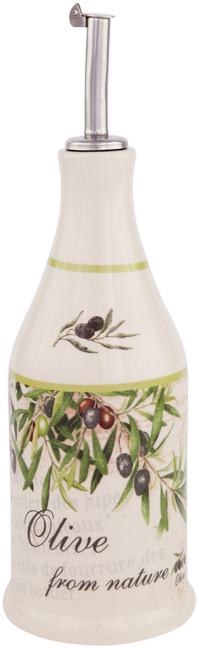 ASHDENE Oil Bottle Mediterranean Olives
