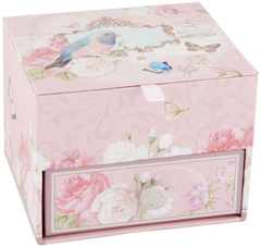 ASHDENE Square Jewellery Box Bluebird