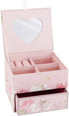 ASHDENE Square Jewellery Box Bluebird