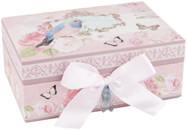ASHDENE Large Jewellery Box Bluebird