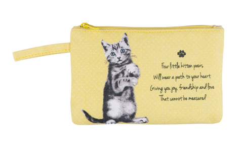 ASHDENE Purse It's All About Meow Yellow