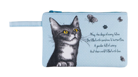 ASHDENE Purse It's All About Meow Blue