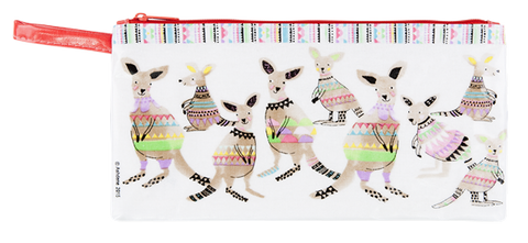 ASHDENE Pencil Case Cooee Kangaroo