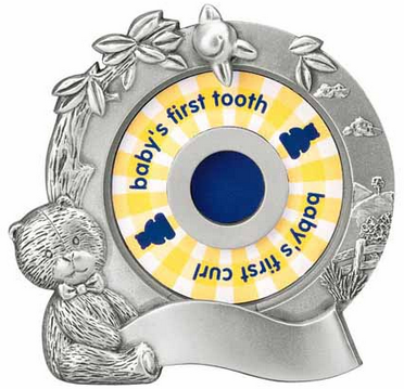 ROYAL SELANGOR Teddy Bears' Picnic First Curl and Tooth Frame