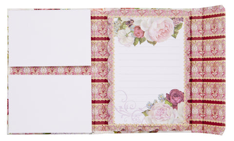 ASHDENE Shopping List Notebook Set Vintage Roses