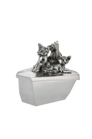 ROYAL SELANGOR WILD Lion Cubs Trinket Box
