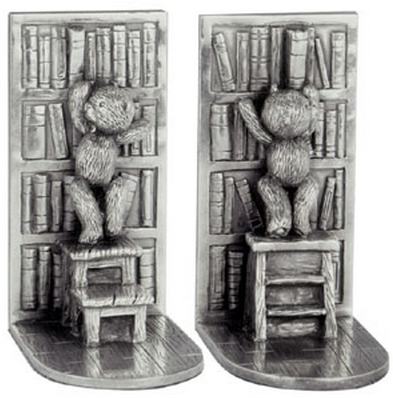 ROYAL SELANGOR Teddy Bears Picnic Library Bookends