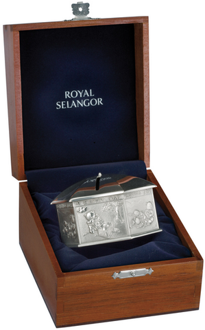 ROYAL SELANGOR Teddy Bears' Picnic Coin Box in Gift Box