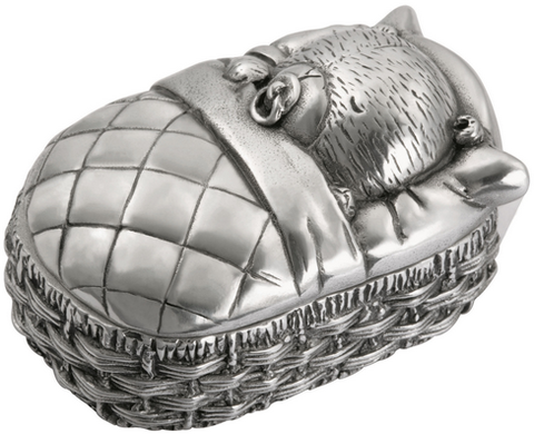 ROYAL SELANGOR Teddy Bears' Picnic Cradle First Tooth Box