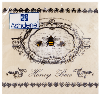 ASHDENE Napkins Honey Bees