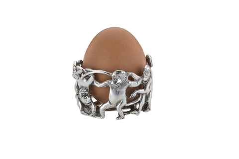 ROYAL SELANGOR WILD Monkeys Egg Cup