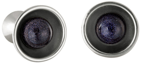 ROYAL SELANGOR Cuffinks Cupola Stone