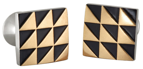 ROYAL SELANGOR Cuffinks Triangle