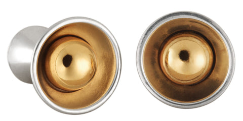 ROYAL SELANGOR Cuffinks Cupola Gold