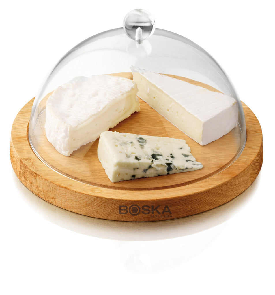 BOSKA Cheese Board Oak With Dome