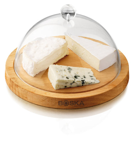 BOSKA Cheese Board Oak With Dome
