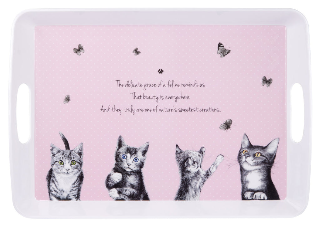 ASHDENE XL Tray It's All About Meow