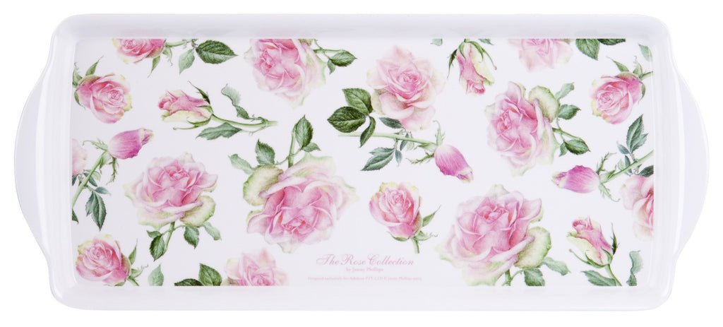 ASHDENE Sandwich Tray The Rose Enchanted Pink