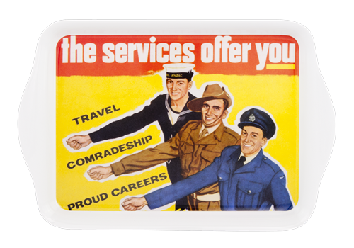 ASHDENE Scatter Tray Classic Wartime Servicemen