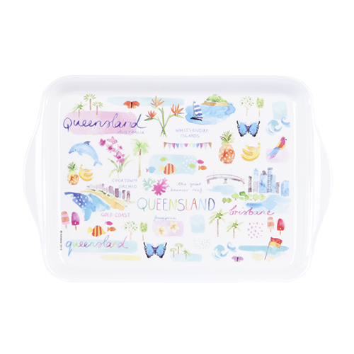 ASHDENE Scatter Tray Australia Down Under Queensland