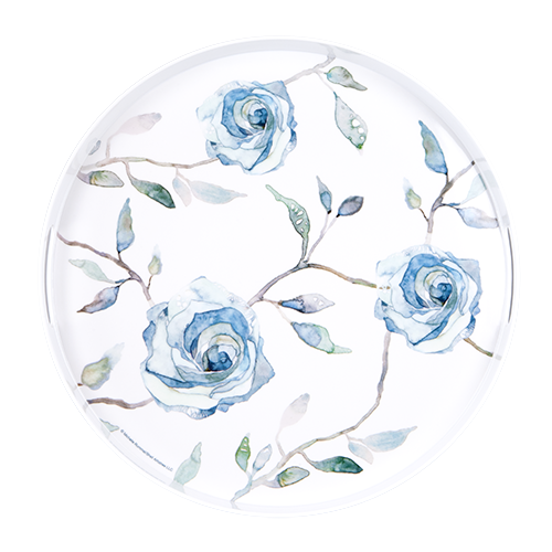 ASHDENE Large Round Tray Bloom Beautiful