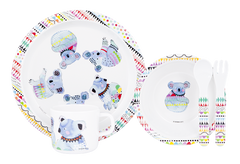 ASHDENE Child Dinner Set Cooee Koala (Melamine)