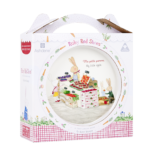 ASHDENE Child Dinner Set Ruby Red France (Melamine)