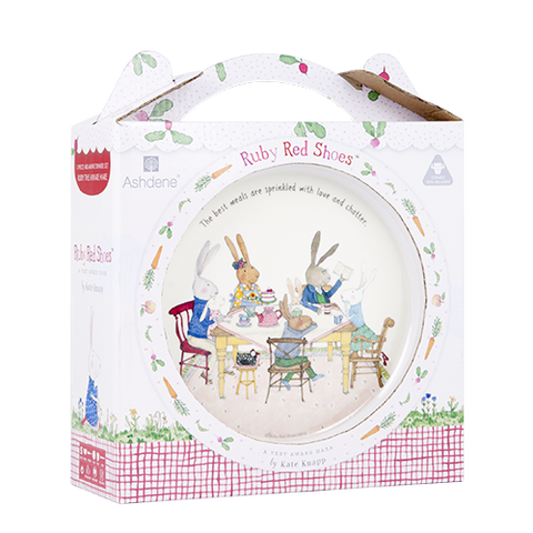 ASHDENE Child Dinner Set Ruby Red Aware (Melamine)