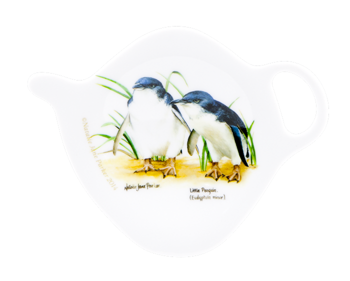ASHDENE Tea Bag Holder  Birds of Australia Penguins