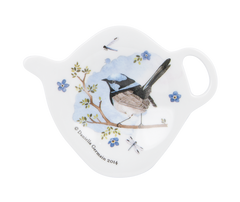 ASHDENE Tea Bag Holder  Plume & Perch Blue Wren