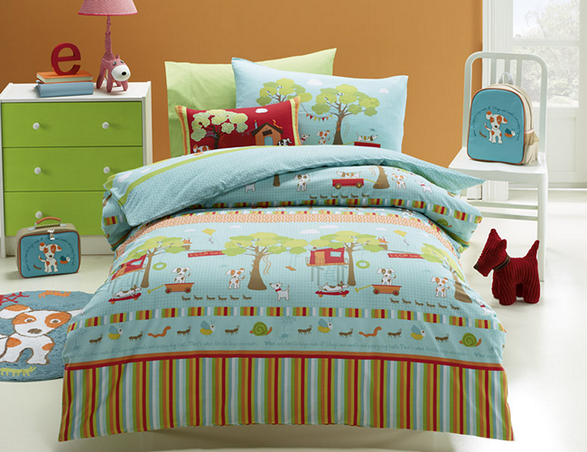 OLIVER PATCH Single Quilt Cover Set