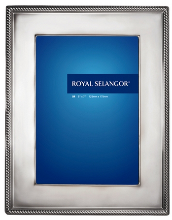 ROYAL SELANGOR Jefferson Royal Photo Frame 5x7