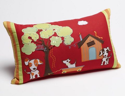 OLIVER PATCH Oblong Cushion