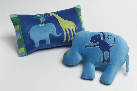 ANIMAL PATCH Shaped Cushion