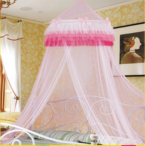 PINK BED NET Frills