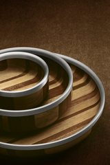 ROYAL SELANGOR Circa Stripes Large Tray