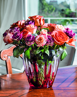 GUZZINI IRIS Vase - Red